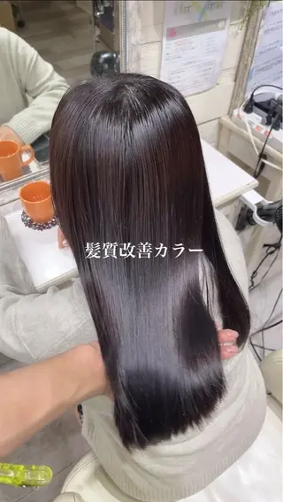 ロング カラー カラー職人 なかもと たつひろのヘアスタイル