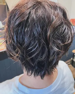 ショート パーマ Ray hair 春日部のヘアスタイル