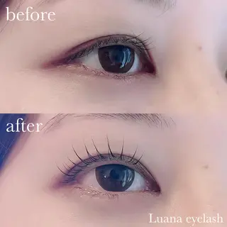 マツエク・マツパ Luana eyelashのマツエク・マツパデザイン