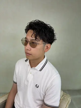 ショート パーマ メンズ メンズ特化✨パーマス タイル大得意安田海斗のヘアスタイル