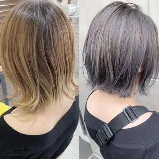 ショート カラー 北間 寛哉のヘアスタイル