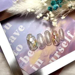 ネイル ⭐︎休業中の練習⭐︎ JNA認定講師髙橋のネイルデザイン