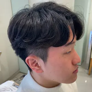 パーマ メンズ メンズ縮毛矯正 ♠️店長下平隼人のヘアスタイル