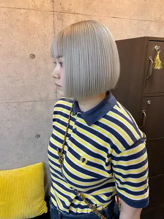 ショート カラー ⭕️ダメージレス特化 髪質改善🥇丸山憲人のヘアスタイル