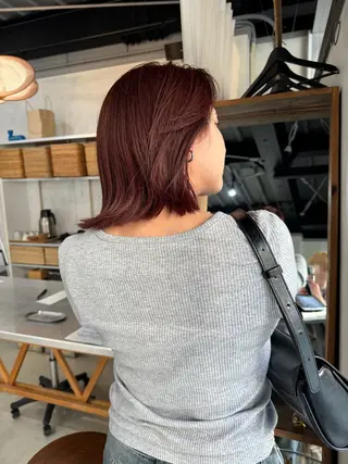 ショート 薮 夏帆のヘアスタイル