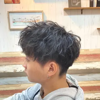 ショート メンズ 💥桜木町メンズ専門 💥ルキのヘアスタイル