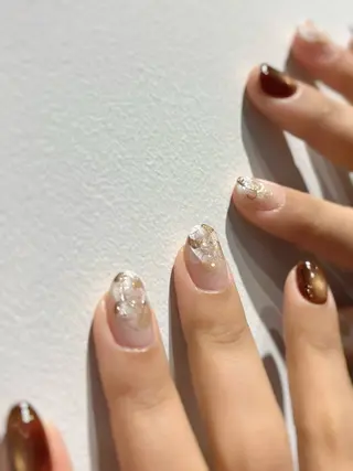 ネイル kanell（カネル）/所属・kanell⭐︎ ニュアンスネイルのネイルデザイン