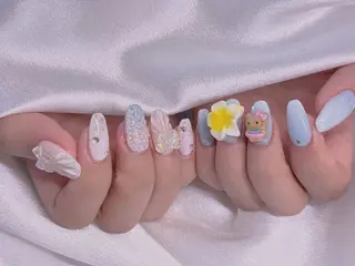 ネイル 長さだし専門店 M2 rikaのネイルデザイン