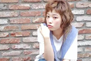 ミディアム カラー パーマ 🟦髪質改善6年 💊YAMAMOTOのヘアスタイル
