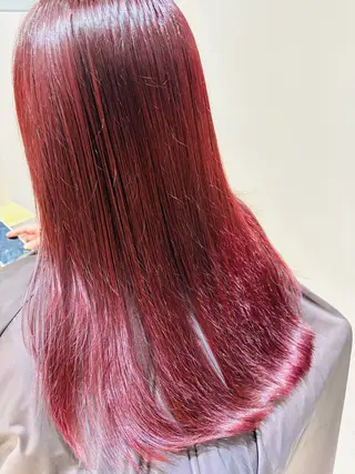 ロング カラー 🐶 Zina川崎 竹下  あい🐶のヘアスタイル