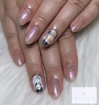 ネイル REBEST京橋 🦋Curumiのネイルデザイン