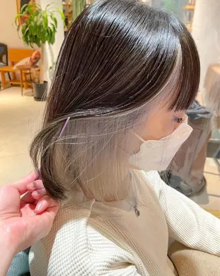 セミロング 🌈新宿縮毛矯正 No.1 SORAのヘアスタイル