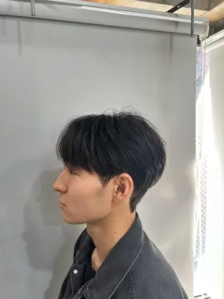 カラー パーマ メンズ メンズカット🐺 パーマ特化🔥舜のヘアスタイル