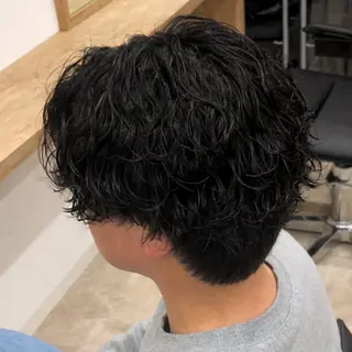 パーマ メンズ 波巻き🌊✖️ シャドウ🐾/AOIのヘアスタイル