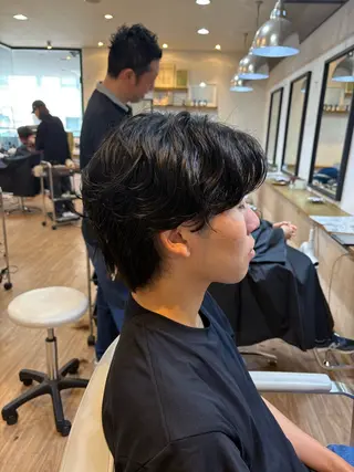 メンズ 韓国ヘアー🇰🇷 MIWAのヘアスタイル