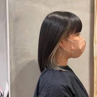 ミディアム カラー パーマ ヘアアレンジ 高井瑠華🌼 ストカールカット特化のヘアスタイル