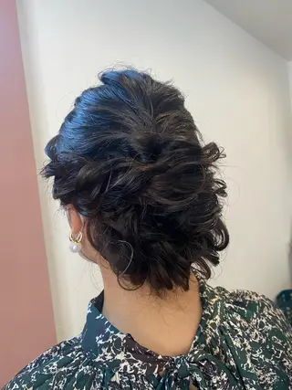 ロング ヘアアレンジ pep natsumiのヘアスタイル