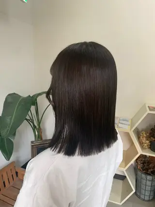 ミディアム 透明感カラー wacoのヘアスタイル