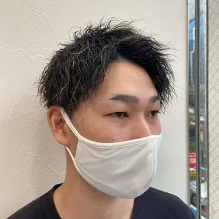 パーマ メンズ Luce 杉本のヘアスタイル