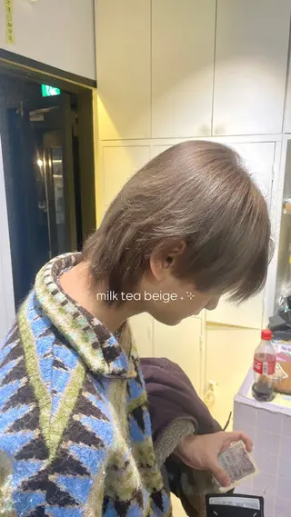 ショート おくにし はなのヘアスタイル