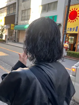 パーマ 松原 樹里のヘアスタイル