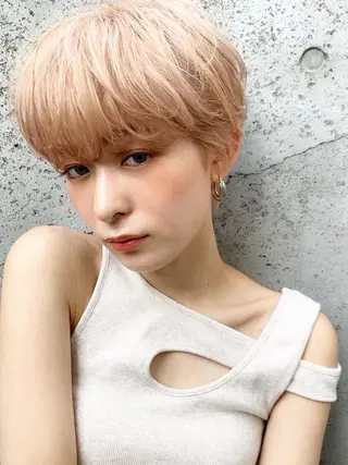 ショート カラー MAYU 💚森下のヘアスタイル