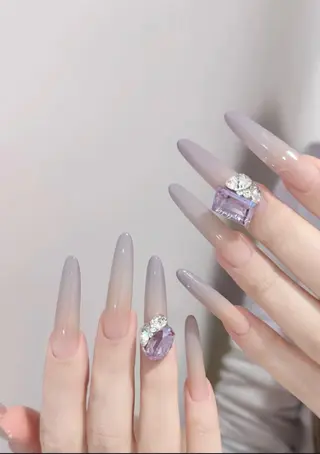 ネイル AND Nail 長さだし専門店のネイルデザイン