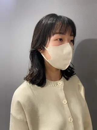 ミディアム カラー HINANO🌷 髪質改善サロンの眉毛・アイブロウイメージ