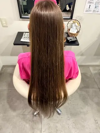 カラー ストレート/カラー 特化雪本☃️のヘアスタイル