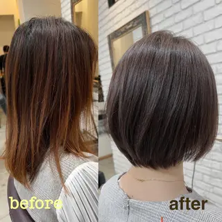 ショート カラー ヘアアレンジ キッズ 五反田　美容院☆張 明星☆韓国ヘアのヘアスタイル