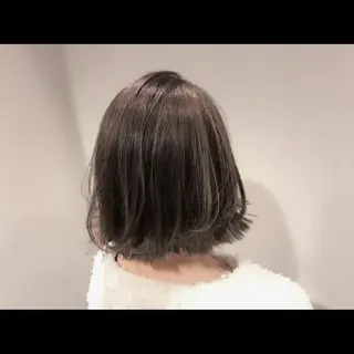 ショート カラー パーマ ヘアアレンジ メンズ 【mokuオーナー】 ちはるのヘアスタイル