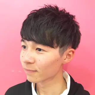 ショート メンズ Vir by browのヘアスタイル