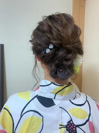 ヘアアレンジ mu ku.のヘアスタイル