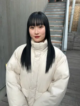 ロング 似合わせレイヤー 海外風レイヤーmioのヘアスタイル