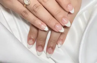 ネイル 23時まで❤︎韓国、 ワンホンネイルのネイルデザイン