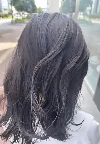 ミディアム カラー 和田 直也のヘアスタイル