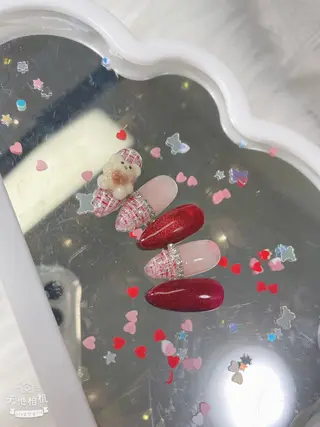 ネイル MoMoA Nail ネイル長さ出し専門店のネイルデザイン