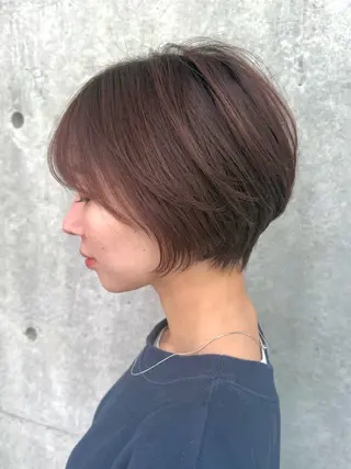 ショート 大人美人ショート 杉浦主馬のヘアスタイル