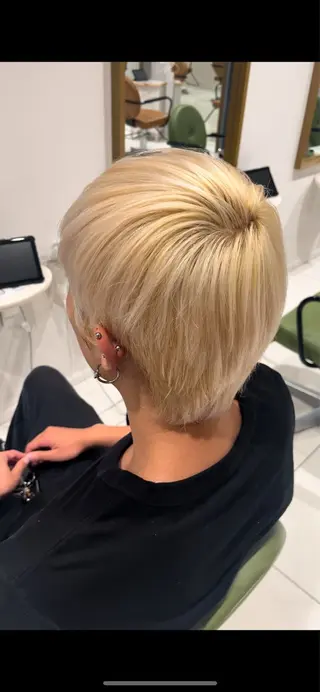 ショート 新潟メンズパーマ⚽️ 髙井　陽のヘアスタイル