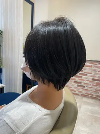 ショート YUSICA  所沢 イマムラ✳︎✴︎のヘアスタイル