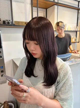 ミディアム FILMS 銀座店 Mikotoのヘアスタイル