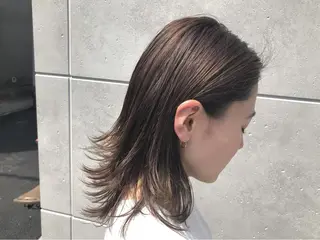 ミディアム 黒神 浩之のヘアスタイル
