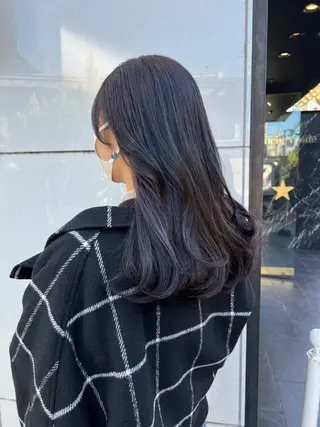 ロング カラー 似合わせヘア🫶🏻 つきいてるみのヘアスタイル