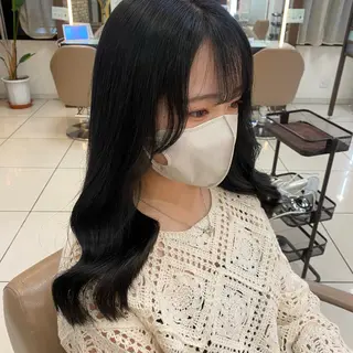 シールエクステ✨️韓 国羽エクステ🪽和希のヘアスタイル