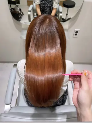 ミディアム カラー 髪質改善✨Zina浦 安/個室🌈YUKIのヘアスタイル