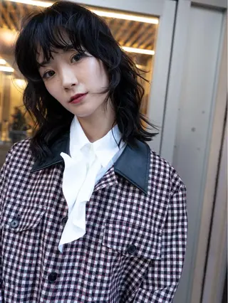 セミロング 渡邉 悠斗のヘアスタイル