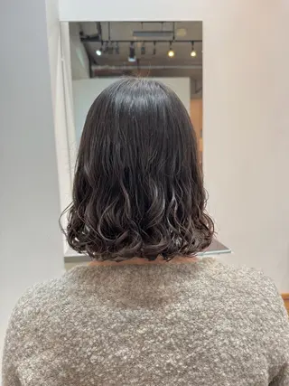 ショート 🌿朝5分でお洒落 パーマスタイル🌿のヘアスタイル
