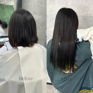 ミディアム カラー シールエクステ特化 ハイトーン、NANAのヘアスタイル