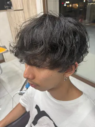 ショート メンズ 【GRANDEUR】 石橋亜嘉史のヘアスタイル