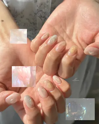 カラー パーマ illum hicariのネイルデザイン